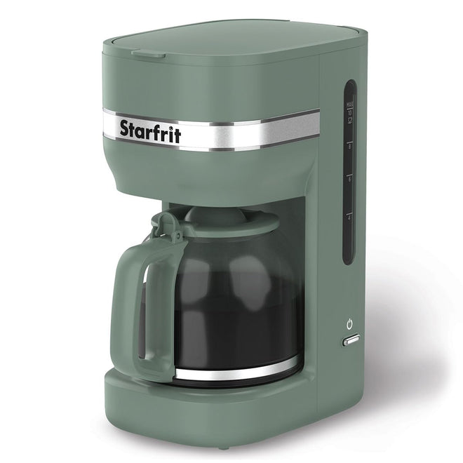 Starfrit 10-Cup Coffee Maker – Keep Warm Function – Reusable Filter Basket – Easy to clean – 900W – Sage 🍁 All In One Marketplace Canada