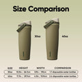 Owala FreeSip Sway Insulated Stainless Steel Water Bottle with Two-Way Spout, Built-In Straw and Bucket Handle, Made for Travel, School, and Sports, 30oz, BPA Free, Leak Proof, Off Road 🍁 All In One Marketplace Canada