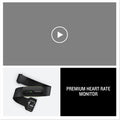 Garmin® HRM 600 Premium Heart Rate Monitor, Accurate Heart Rate and HRV Data, Running Dynamics, Stand-Alone Activity Recording, M-XL 🍁 All In One Marketplace Canada