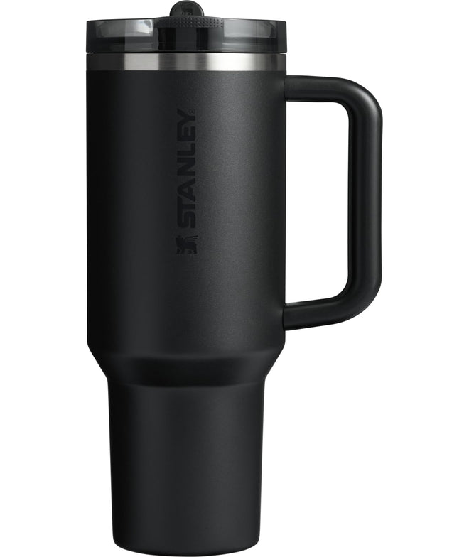 Stanley Quencher ProTour Flip Straw Tumbler with Leakproof Lid 40 oz | Built-in Straw and Handle | Cup Holder Compatible for Travel | Insulated Stainless Steel Cup | BPA-Free | Black 2.0 🍁 All In One Marketplace Canada