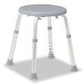 Medline Round Shower Stool, Gray, Tool-Free Assembly, 300lb Capacity 🍁 All In One Marketplace Canada