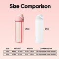 Owala FreeSip Tritan Insulated Stainless Steel Water Bottle with Straw, BPA-Free Sports Water Bottle, Great for Travel, 25 Oz, Rose Quartz 🍁 All In One Marketplace Canada