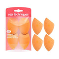 Real Techniques Miracle Complexion Sponge, Makeup Blender for Liquid and Cream Foundation, Full Coverage, Streak-Free Professional Makeup Tool, Cruelty Free, Vegan, Latex Free, 4 Count 🍁 All In One Marketplace Canada