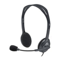 Logitech H111 Wired Headset Stereo Headphones Noise Cancelling - Black 🍁 All In One Marketplace Canada