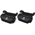 Diono Solana 2022, No Latch, Pack of 2 Backless Booster Car Seats, Lightweight, Machine Washable Covers, Cup Holders, Black Charcoal 🍁 All In One Marketplace Canada