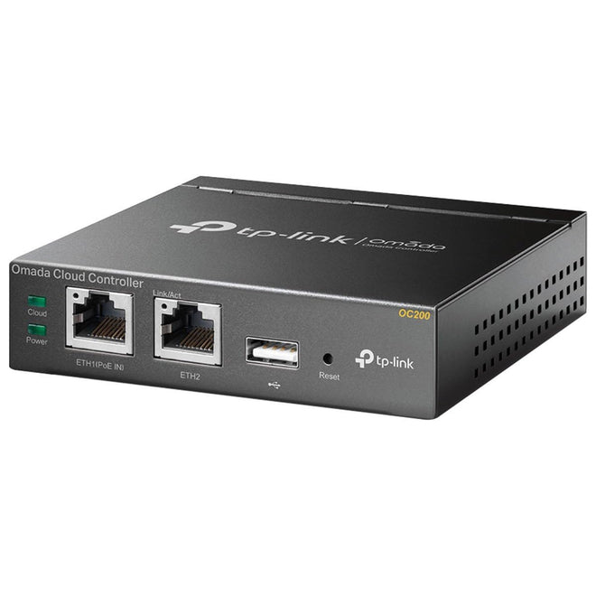 TP-Link Omada Hardware Controller (OC200) - SDN Integrated | PoE Powered | Manage Up to 100 Devices | Easy & Intelligent Network Monitor & Maintenance | Cloud Access & Omada App 🍁 All In One Marketplace Canada