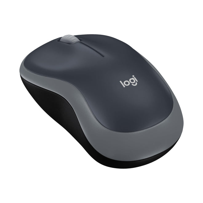 Logitech M185 Wireless Mouse, 2.4GHz with USB Mini Receiver, 12-Month Battery Life, 1000 DPI Optical Tracking, Ambidextrous, Compatible with PC, Mac, Laptop - Swift Grey 🍁 All In One Marketplace Canada