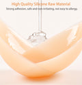 Deceny CB Sticky Bra Push Up Adhesive Bra Invisible Silicone Bra Backless Strapless Bras with Nipple Covers for Women(C/D,Beige) 🍁 All In One Marketplace Canada