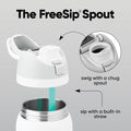 Owala FreeSip Insulated Stainless Steel Water Bottle with Straw, BPA-Free Sports Water Bottle, Great for Travel, 24 Oz, Crown Jewel 🍁 All In One Marketplace Canada