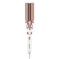 Conair CD704C Double Ceramic Triple Barrel Curl Styling Waver, Deep waves, Long lasting nautral tight waves for all hair lengths, Turbo Heat® – up to 68°F (20C) burst of heat, White/ Rose Gold 🍁 All In One Marketplace Canada