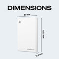 Seagate Game Drive for PlayStation 2TB External HDD - USB 3.0, Officially Licensed, Blue LED (STLV2000101) 🍁 All In One Marketplace Canada