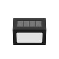 Solar Lights for Steps Decks Pathway Yard Stairs Fences, LED lamp, Rainproof, Black Metal case, 6 Pack 🍁 All In One Marketplace Canada