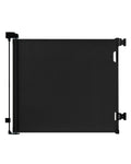 Retractable Baby Gates for Stairs, 55 Wide Mesh Dog Gate for Doorways, 33.6" Tall Easy to Use Pet Fence for The House, Toddler Safety Essentials Indoor&Outdoor, Black 🍁 All In One Marketplace Canada