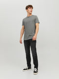 JACK & JONES Men's Long Line Fit T-Shirt JJENOA TEE SS Crew Neck NOOS Black XL 🍁 All In One Marketplace Canada