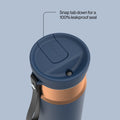 Contigo SnapSeal 24 oz Water Bottle w/Carry Strap & Reusable Straw | Vacuum-Insulated Stainless Steel for Hot & Cold Drinks | Spill-Proof Lid | BPA & Lead-Free | Dishwasher Safe 🍁 All In One Marketplace Canada