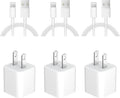 iPhone Charger Fast Charging [Apple MFi Certified] 3 Pack USB A Charger Block with 6ft USB A to Lightning Cable Compatible with iPhone 14 13/12/11/XS/XR/X 8 7/iPad 🍁 All In One Marketplace Canada