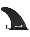 Abahub 9'' SUP Fin Inflatable Paddle Board Replacement Fins, Quick Release Slide in Detachable Center Fin for iSUP Stand UP Paddleboard Inflatable Boards 9 Inch 1 Pack Black 🍁 All In One Marketplace Canada