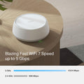 TP-Link Deco 7 BE25 Dual-Band BE5000 WiFi 7 Mesh Wi-Fi System - 4-Stream 5 Gbps, 240 Mhz | Covers up to 6,600 Sq.Ft | 2X 2.5G Ports Wired Backhaul | VPN,MLO, AI-Roaming, HomeShield (3-Pack) 🍁 All In One Marketplace Canada