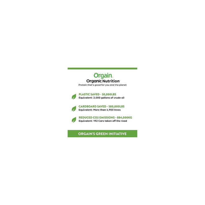 Orgain Organic Plant Based Canadian Protein Powder, Vanilla Bean - Vegan, Lactose Free, Gluten Free, Dairy Free, No Sugar Added, Soy Free, Kosher, Non-GMO, 920 g (Pack of 1) 🍁 All In One Marketplace Canada