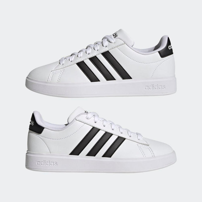 Adidas Women's Grand Court 2.0, White/Core Black/Core Black, 9.5 🍁 All In One Marketplace Canada