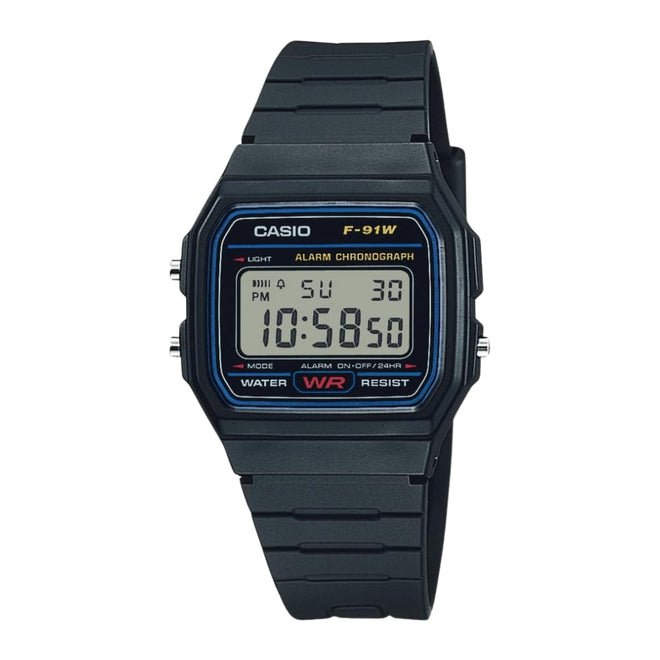 Casio Men's Classic Black Resin Strap Watch Digital F91W-1 🍁 All In One Marketplace Canada