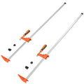 VEVOR Bar Clamps for Woodworking, 2-Pack 36" Clamp, Quick-Change F Clamp with 600 lbs Load Limit, 2.5" Throat Depth, Cast Iron and Carbon Steel, Wood Clamps for Woodworking Metal Working 🍁 All In One Marketplace Canada