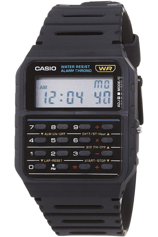 Casio Men's Twincept Databank ANI-Digi Resin Watch Black CA-53W-1Z 🍁 All In One Marketplace Canada