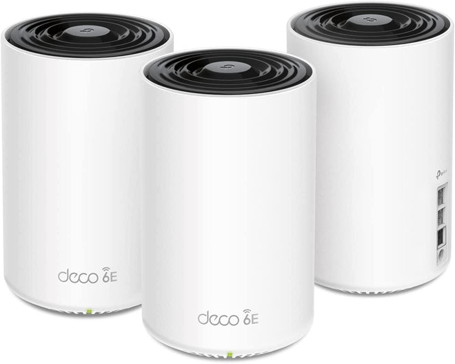 TP-Link Deco AXE5400 Tri-Band WiFi 6E Mesh System(Deco XE75 Pro) - 2.5G WAN/LAN Port, Covers up to 7200 Sq.Ft, Replaces WiFi Router and Extender, AI-Driven Mesh, New 6GHz Band, 3-Pack 🍁 All In One Marketplace Canada