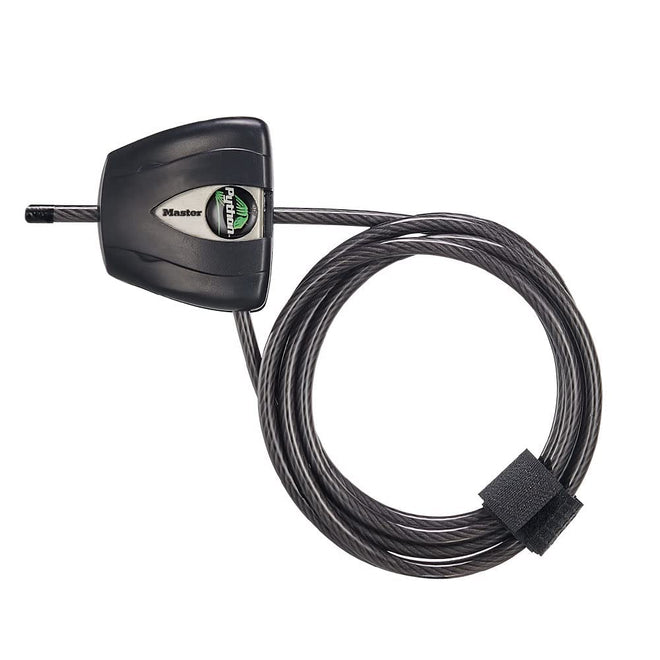Master Lock 8417D Python Adjustable Locking Cable, 6-Foot , Black and Silver 🍁 All In One Marketplace Canada