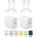 iPhone 17 16 15 Charger USB C Charger [Apple MFi Certified] 2Pack USB C Charger Block with 6FT USB C to Type C Cable Compatible with iPhone 17 16 Pro/16 Pro Max/15/15 Pro Max/16e, iPad Pro12.9/11 🍁 All In One Marketplace Canada