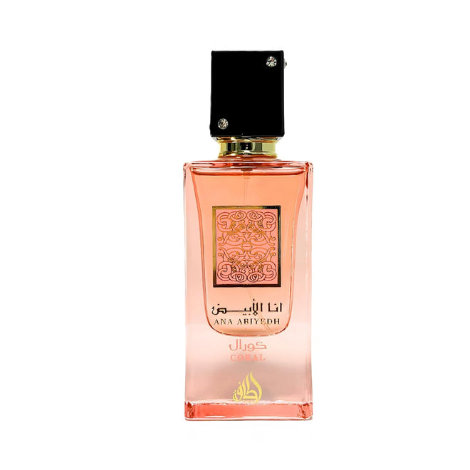 Lattafa Ana Abiyedh Coral for Unisex Eau de Parfum Spray, 2.0 Ounce / 60 ml 🍁 All In One Marketplace Canada