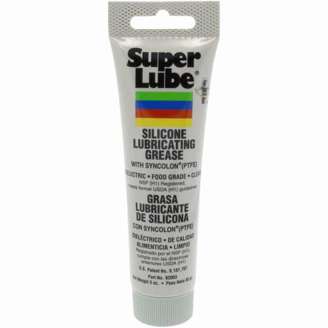 Super Lube 92003 Silicone Lubricating Grease, 3 oz Tube, White 🍁 All In One Marketplace Canada