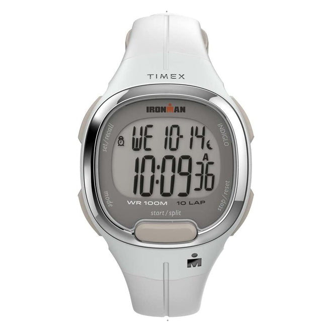 Timex Ironman Transit White Resin Strap Watch (Mode: TW5M478009J) Black/Gold-Tone 🍁 All In One Marketplace Canada