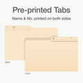 Pendaflex File Folders, 1/2 Cut Tab, Legal Size, Manila, Durable Paper Stock, Box of 100, Ideal for Office/Home/School Organization, Made in Canada, Reversible File Organizers 🍁 All In One Marketplace Canada