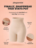 SHAPERMINT All Day Every Day High Waisted Shaper Shorts - Shapewear Women Tummy Control Underwear, Body Shaper for Women Nude 🍁 All In One Marketplace Canada