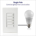 Leviton Countdown Timer Switch for Household Lights and Exhaust Fans, 15-30 min, 1-2 Hour, No Neutral Wire Required, Single Pole, 15A, 1/2HP/9.8A Fan/Motor, DT102-1LW, White 🍁 All In One Marketplace Canada