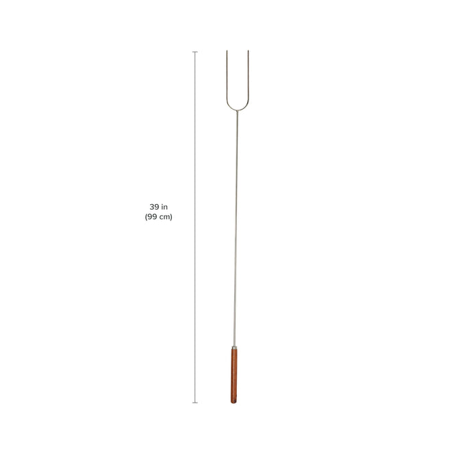 Coghlan's Camp Forks 6-Pack – 40" Solid Steel, Marshmallow Sticks with Wooden Handles | Heavy-Duty Camping Essentials for Fire Pit Roasting, BBQ Grilling & Outdoor Cooking 🍁 All In One Marketplace Canada