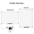 VIZ-PRO Magnetic White Board, Dry Erase Board 24 X 18 Inches, Whiteboard with Silver Aluminium Frame 🍁 All In One Marketplace Canada