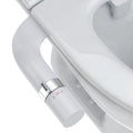Ultra-Slim Bidet Attachment for Toilet, Adjustable Water Pressure for Rear/Feminine Wash Bidet, Non Electric Self Cleaning Fresh Cold Water Toilet Bidets Spray Jet Easy Install (Silver) 🍁 All In One Marketplace Canada