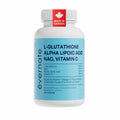 ALL-IN-ONE L-Glutathione 700 mg (Reduced) with NAC 400 mg, Alpha-Lipoic Acid 200 mg & Vitamin C (Per Serving: 2 Capsules) – Advanced Skin Brightening, Antioxidant & Immune Support Supplement – Made in Canada 🍁 All In One Marketplace Canada