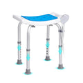 VEVOR Shower Chair, Adjustable Height Shower Stool, Shower Seat for Inside Shower or Tub, Non-Slip Bench Bathtub Stool Seat for Elderly Disabled Handicap, 350 LBS Capacity 🍁 All In One Marketplace Canada