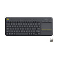 Logitech K400 Plus Wireless Touch TV Keyboard with Easy Media Control and Built-in Touchpad, HTPC Keyboard for PC-Connected TV, Windows, Android, ChromeOS, Laptop, Tablet - Black 🍁 All In One Marketplace Canada