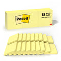 Post-it Notes, 3x3 in, 18 Pads, Canary Yellow, Clean Removal, Recyclable 🍁 All In One Marketplace Canada