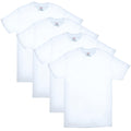 Hanes Mens ComfortSoft 4 Pack Cotton Crewneck T-Shirt. Undershirts, White, 3X-Large US 🍁 All In One Marketplace Canada