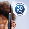 Oral-B iO Genuine Replacement Brush Heads, Black, 4ct Ultimate Clean + 1ct Gentle Care, 15 Month Supply, Compatible Exclusively with Oral-B iO Electric Toothbrushes, Not Compatible with any Other Series Including: Pro, Vitality, Smart, or Genius