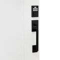 Weiser Matte Black Front Door Lock and Handle Set, SmartCode Keypad Door Lock with San Clemente Handleset & Halifax Interior Door Handle, Keyless Entry Door Lock, Front Door Handles with Deadbolt Lock 🍁 All In One Marketplace Canada