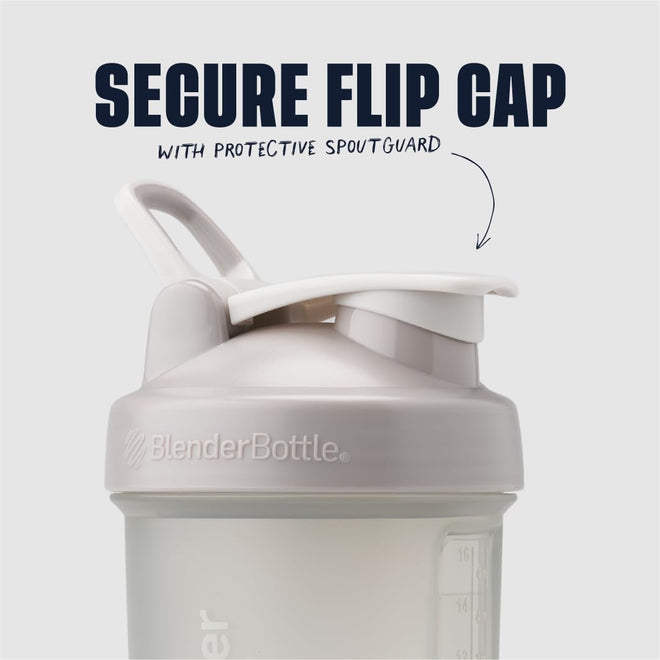 BlenderBottle Shaker Bottle with Pill Organizer and Storage for Protein Powder, Classic V2 ProStak System, 22-Ounce, Smoke Grey 🍁 All In One Marketplace Canada