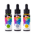 Cosmic Shimmer Elemental Water-Based Inks, Set of 3 Earthtone Colours