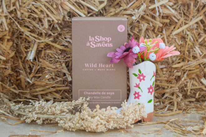 Chandelle de soya 16 oz - Wild Heart