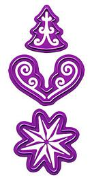 Joy! Crafts Dies - Sm 3pcs Shapes